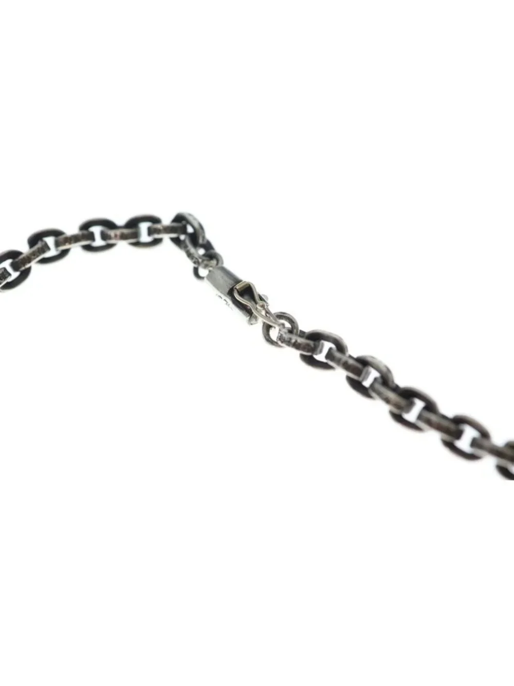 Chrome Hearts Paper Chain 18 Necklace Silver